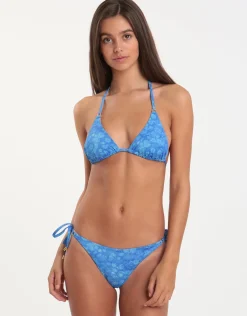 Alicia Ring Tie Bikini Bottom - Watercolour