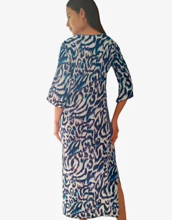 Alika Beach Dress - Animal