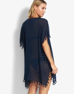 Amnesia Kaftan - Indigo
