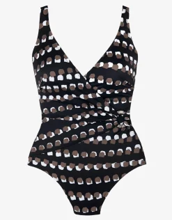 Bambu Wrap Swimsuit - Brown