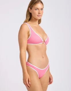 Beach Bound Hipster Bikini Pant - Begonia Pink