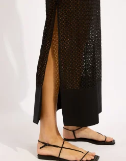 Beach Edit Maxi Tank Dress - Black