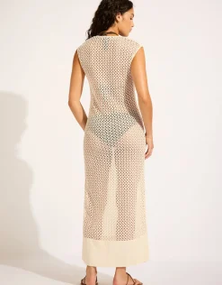 Beach Edit Maxi Tank Dress - Ecru