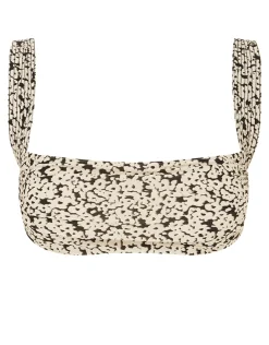 Bisou Vacances Crop Bikini Top - Ditsy Floral