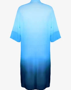 Brasil Beach Shirt - Blue Ombre