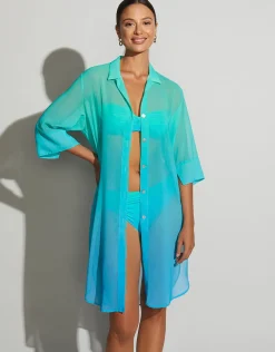 Brasil Mini Beach Shirt - Menta
