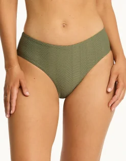 Caracus Mid Bikini Pant - Khaki