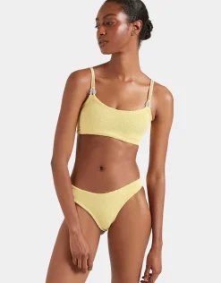 Cassie Beaded Bikini Set - Butter