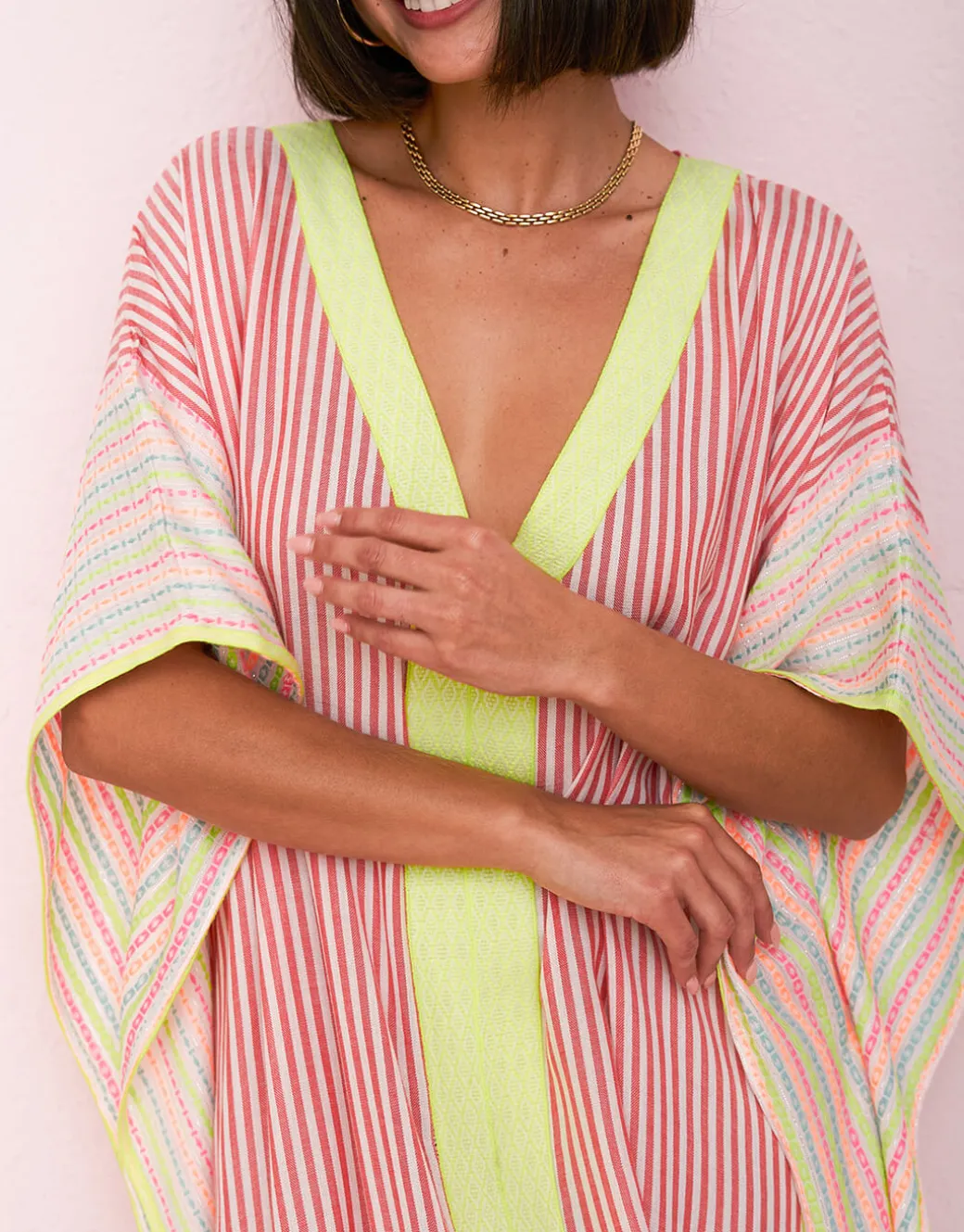 Contrast Stripe Thobe