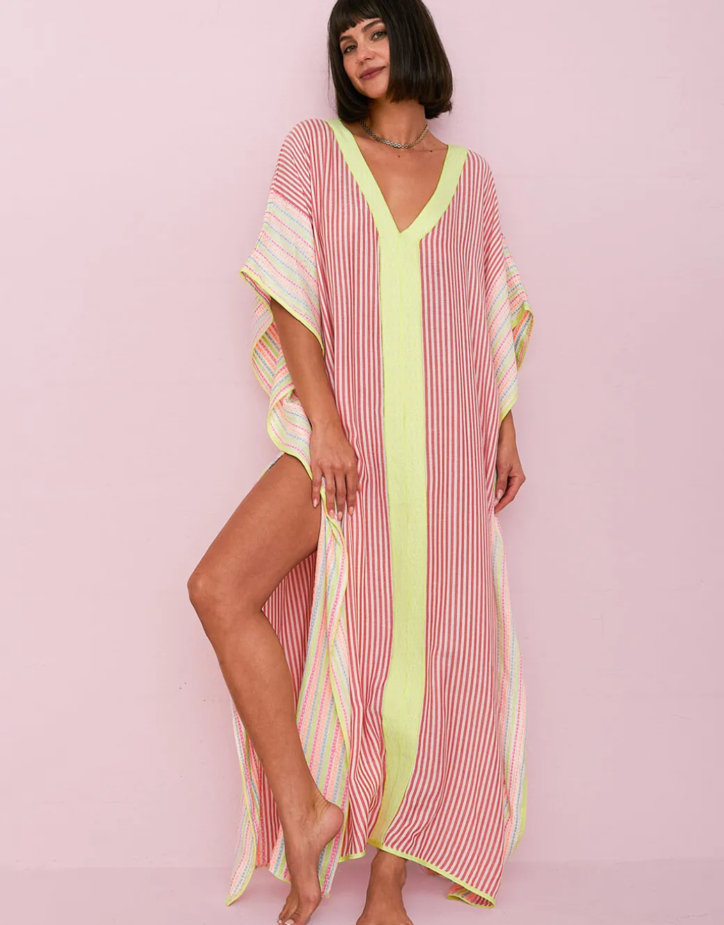 Contrast Stripe Thobe