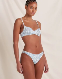 Daffodil Staple Bikini Pant - Blue Print