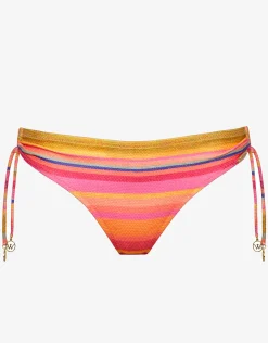 Dopamine Stripe Loop Side Bikini Pant - Dopamine Brights