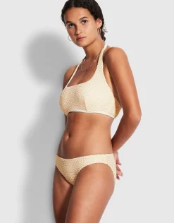 Dream Catcher Hipster Bikini Pant - Ecru