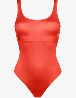 Elyon Tank Swimsuit - Glazed Tangerine