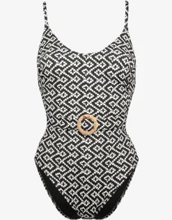 Ethno Craft Swimsuit - Black Canvas