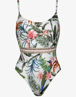 Exotic Dive Swimsuit - Retro Tropics
