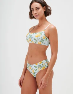 Fior di Limone Bralette Bikini Top - Sorrento Sky