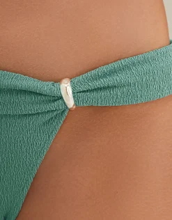 Firenze Bia Tube Full Bikini Pant - Seaglass