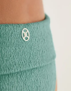 Firenze Bia Tube Full Bikini Pant - Seaglass