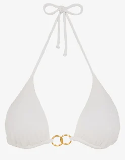 Firenze Jolie Tri Bikini Top - White