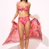 Fused Florals Pareo - Pink Fusion