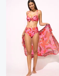 Fused Florals Pareo - Pink Fusion