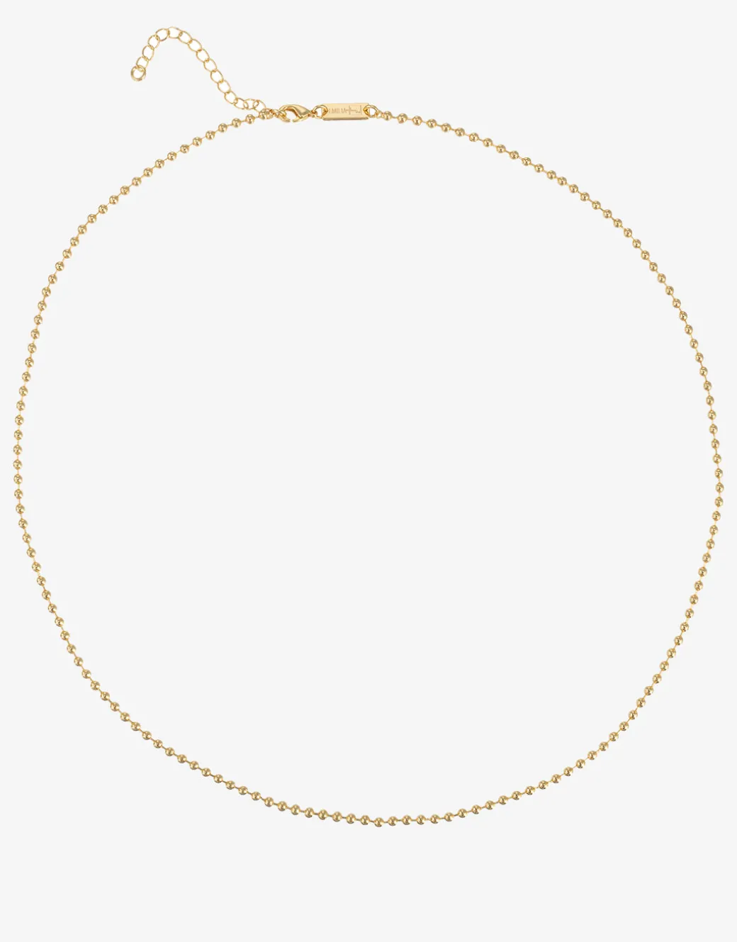 Gold Bullet Necklace - 55-60cm