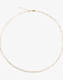 Gold Chunky Link Necklace - 75-80cm