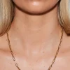 Gold Chunky Link Necklace - 50cm
