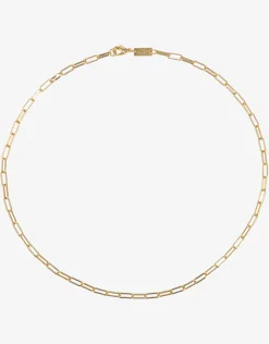 Gold Chunky Link Necklace - 50cm
