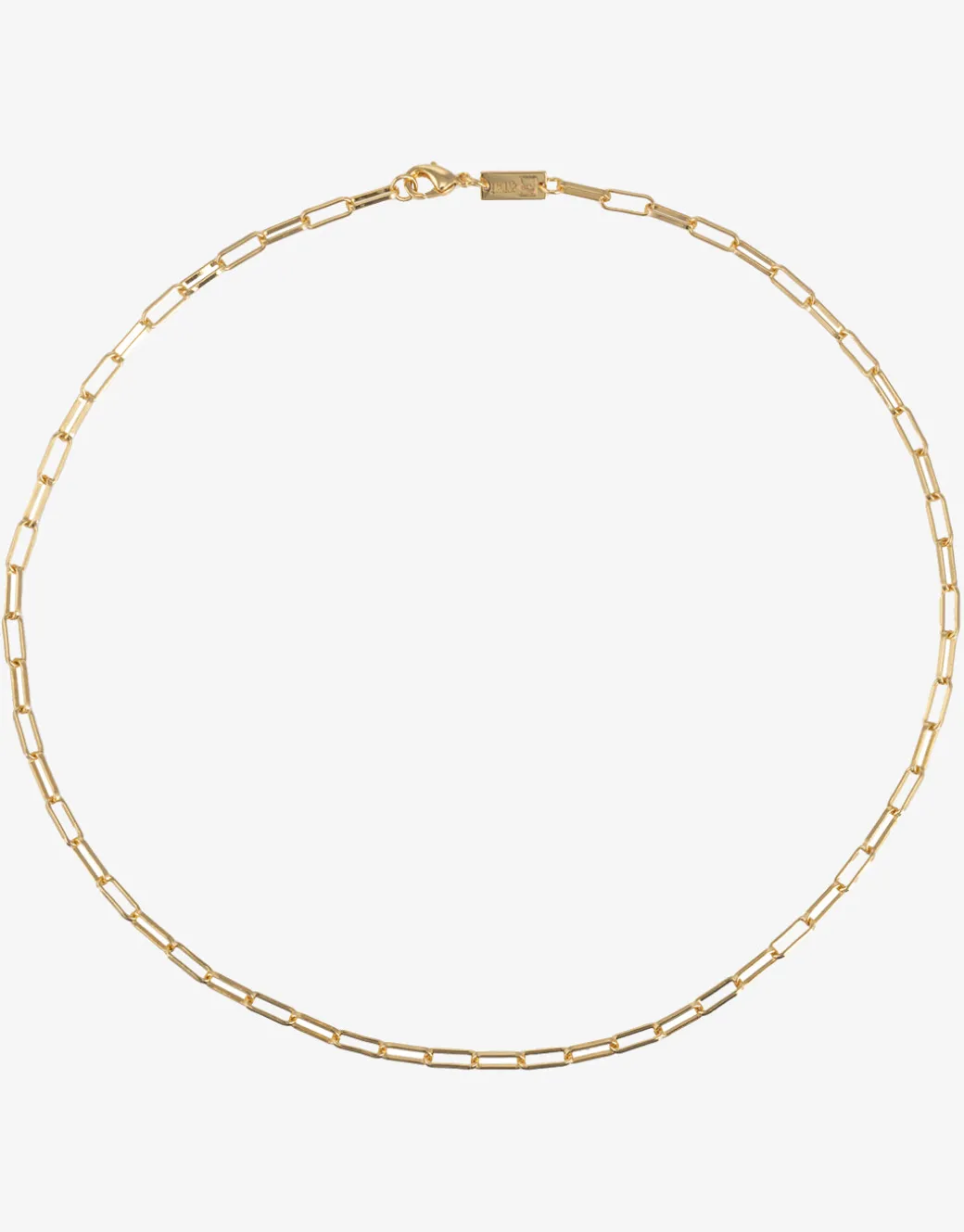 Gold Chunky Link Necklace - 50cm