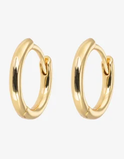 Gold Hoop Earrings - Small