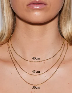 Gold Necklace - 45cm