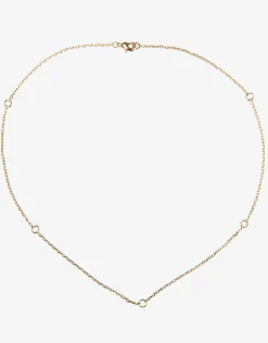 Gold Rings Necklace