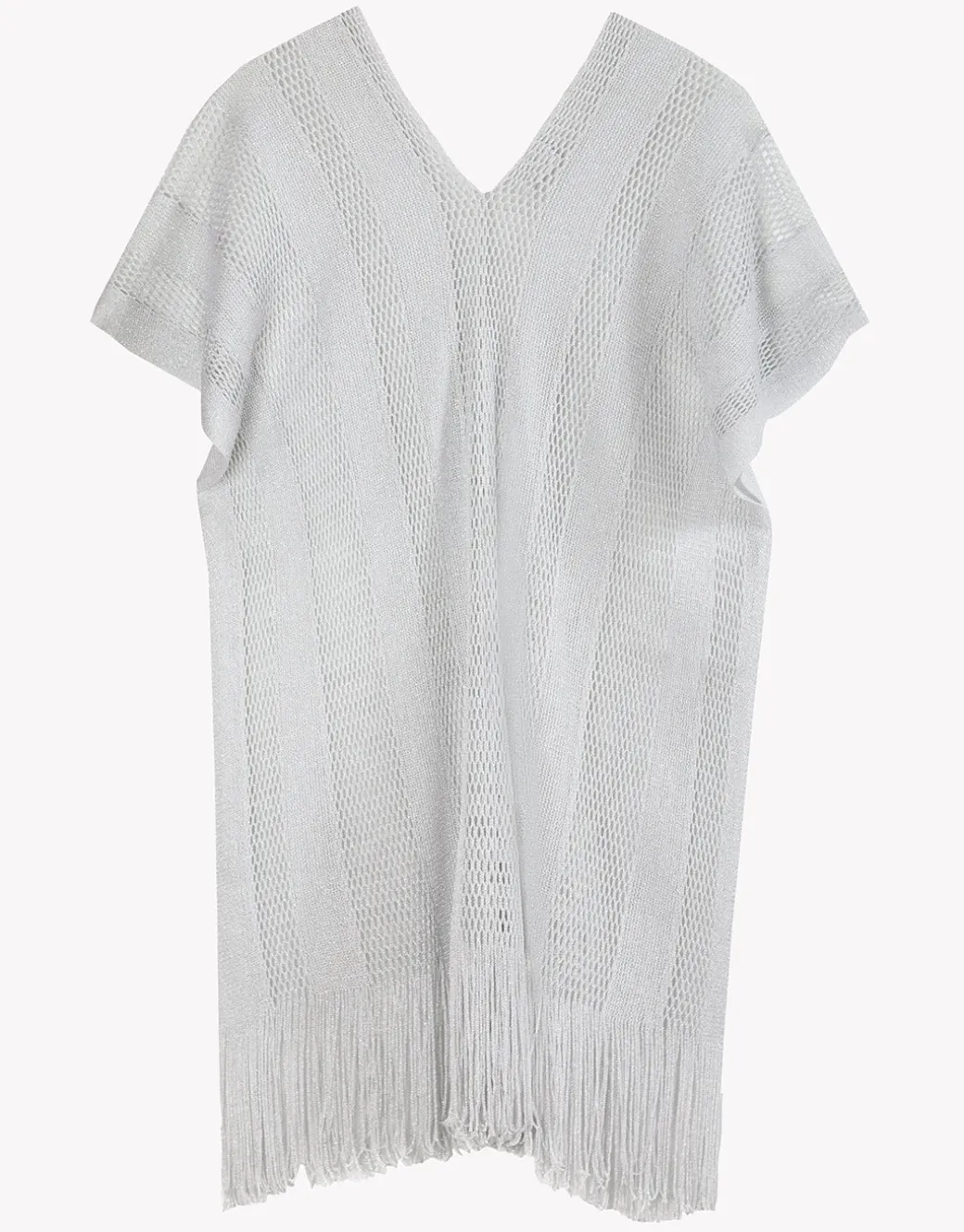 Guayana Metallic Tunic - Silver