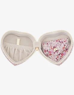 Heart Jewellery Box - Liberty Ava Pink