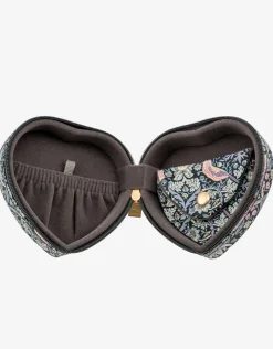 Heart Jewellery Box - Liberty Strawberry Thief