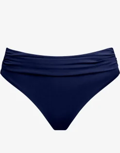 Honesty Banded Bikini Pant - Navy