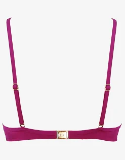 Impact Moulded Bikini Top - Berry Glaze
