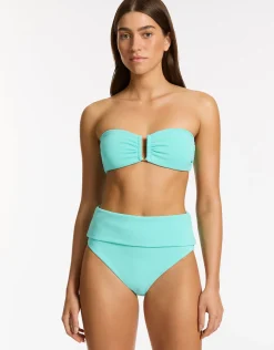 Isla Rib Fold Down Bikini Pant - Dolce