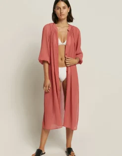Jetset Maxi Shirt Dress - Sienna
