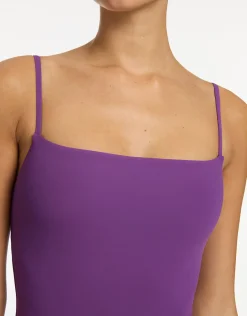 Jetset Tank Swimsuit - Amethyst