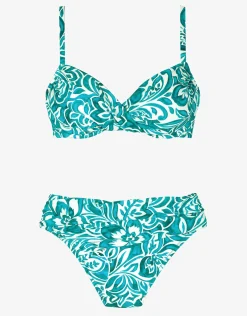 Lidiana Underwired Bikini Set - Green