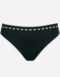 Marine Mindset Bikini Pant - Black and White