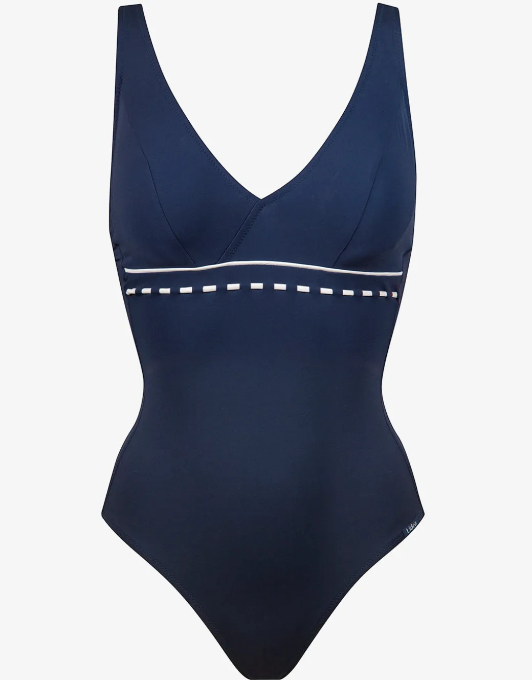 Marine Mindset Underwired V Neck Swimsuit - Skipper Blue