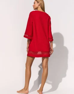 Midi Tunic - Rouge