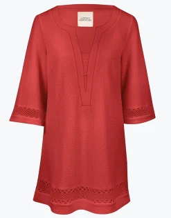 Midi Tunic - Rouge