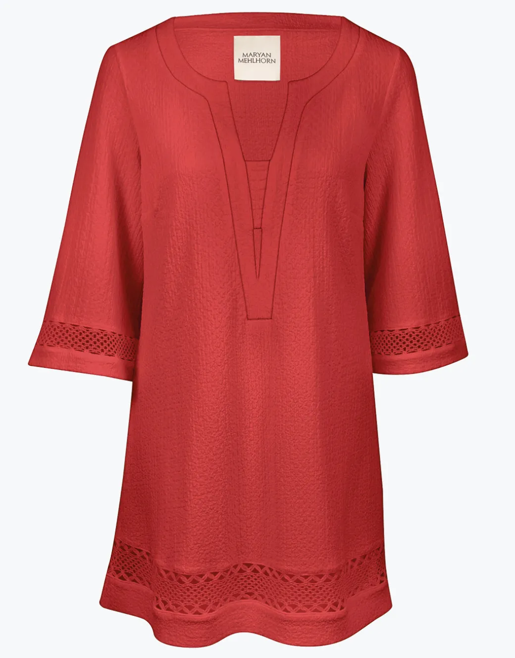 Midi Tunic - Rouge