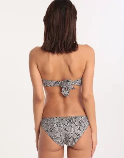 Mombasa D-G Contour Bikini Top - Snake Print