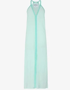Monochromatic Pima Sundress - Aqua